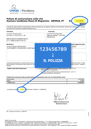 attestato di rischio italiana assicurazioni